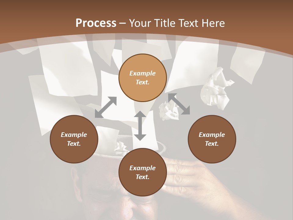 Crisis Down Drama PowerPoint Template
