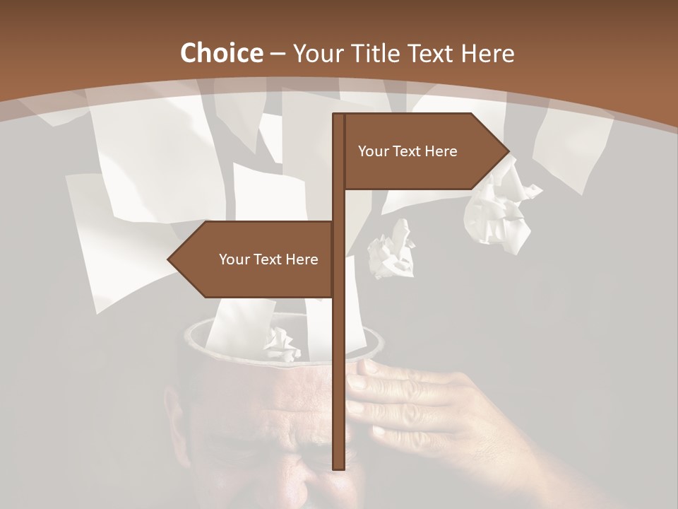 Crisis Down Drama PowerPoint Template
