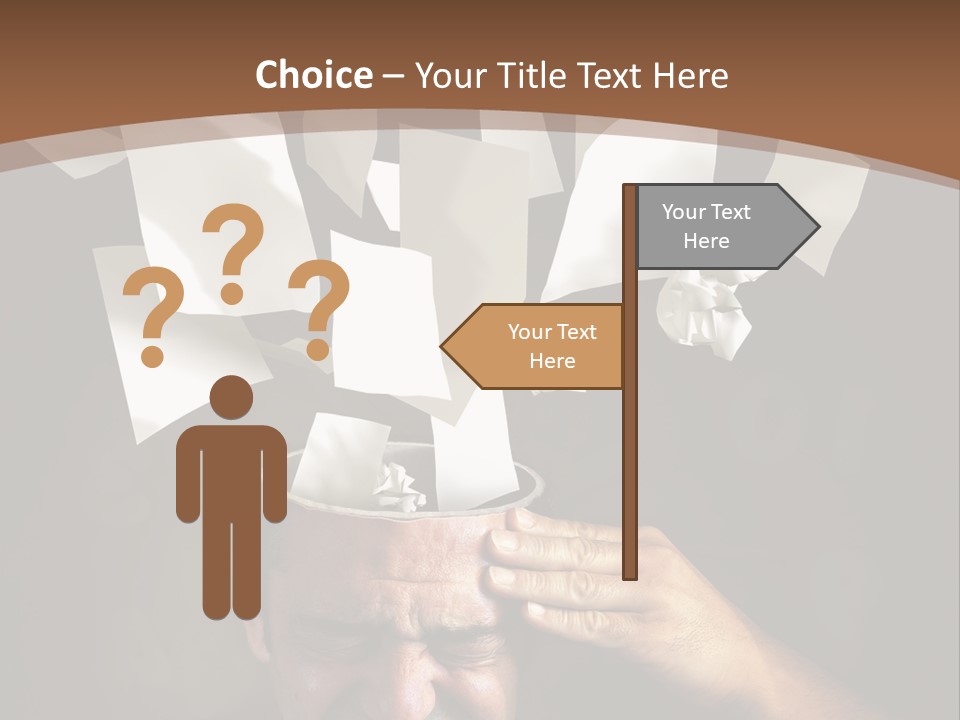 Crisis Down Drama PowerPoint Template