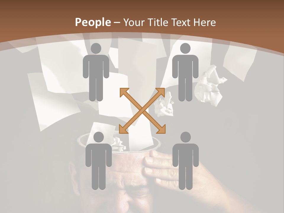 Crisis Down Drama PowerPoint Template