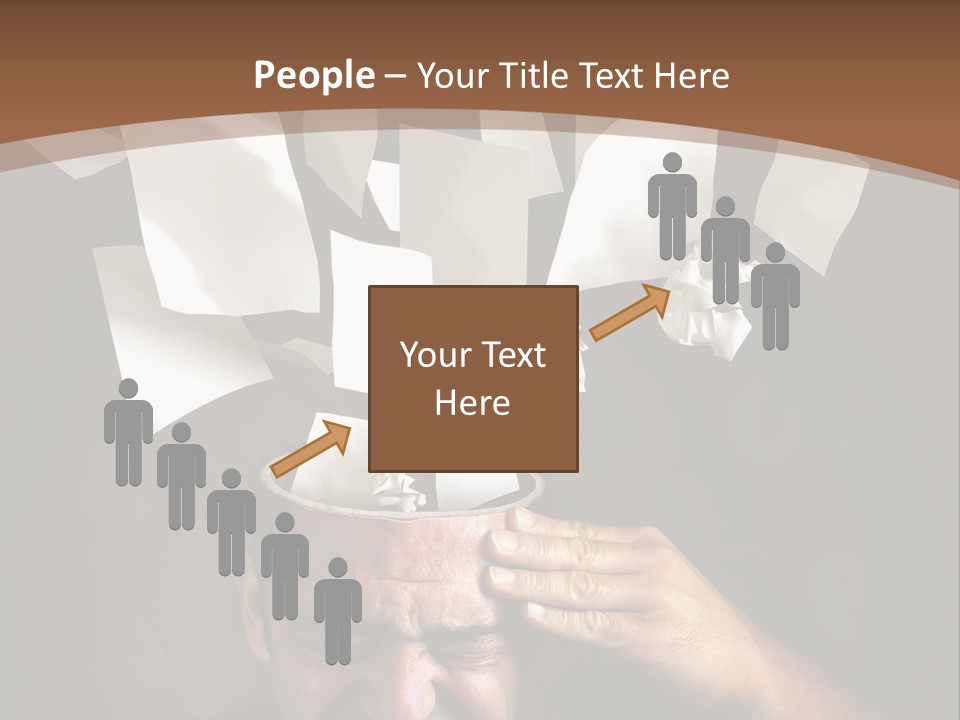 Crisis Down Drama PowerPoint Template