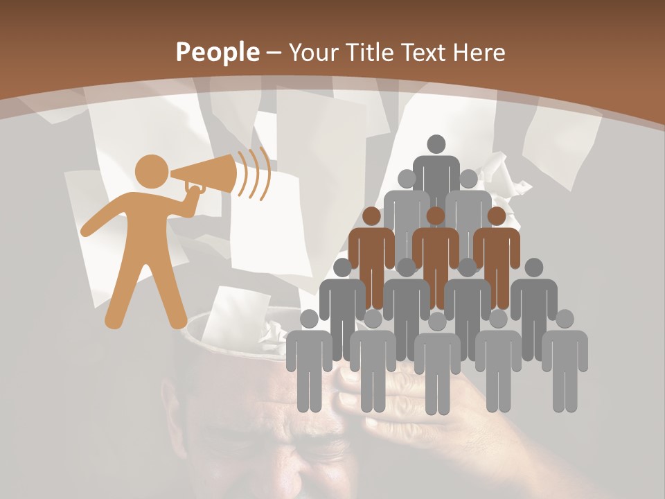 Crisis Down Drama PowerPoint Template