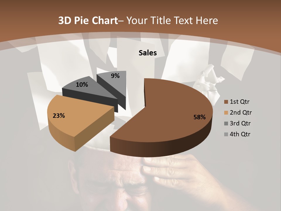 Crisis Down Drama PowerPoint Template