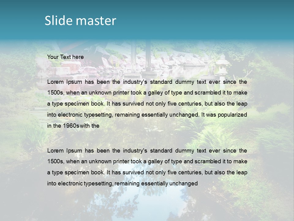 Awesome Fall Light PowerPoint Template