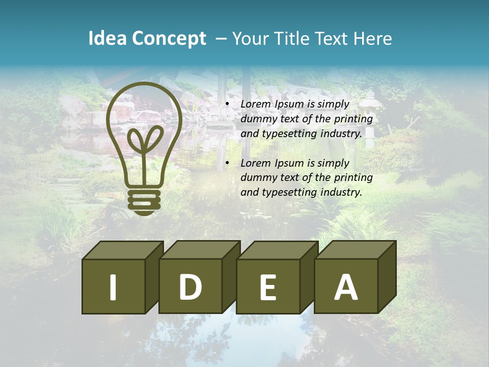 Awesome Fall Light PowerPoint Template