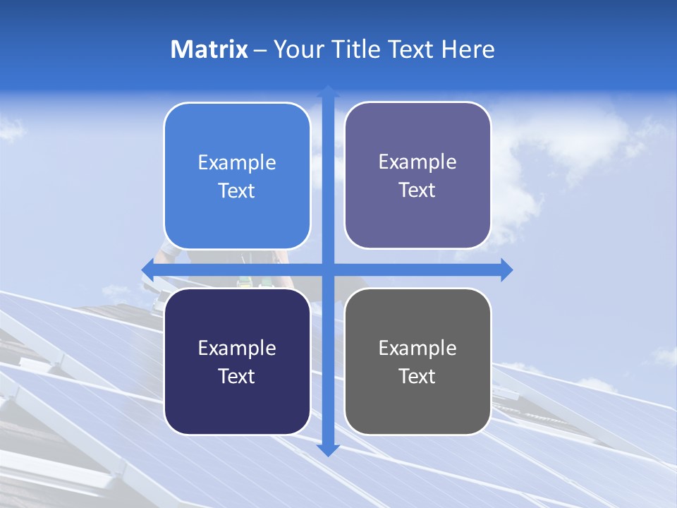 Green Alternative Photovoltaic PowerPoint Template