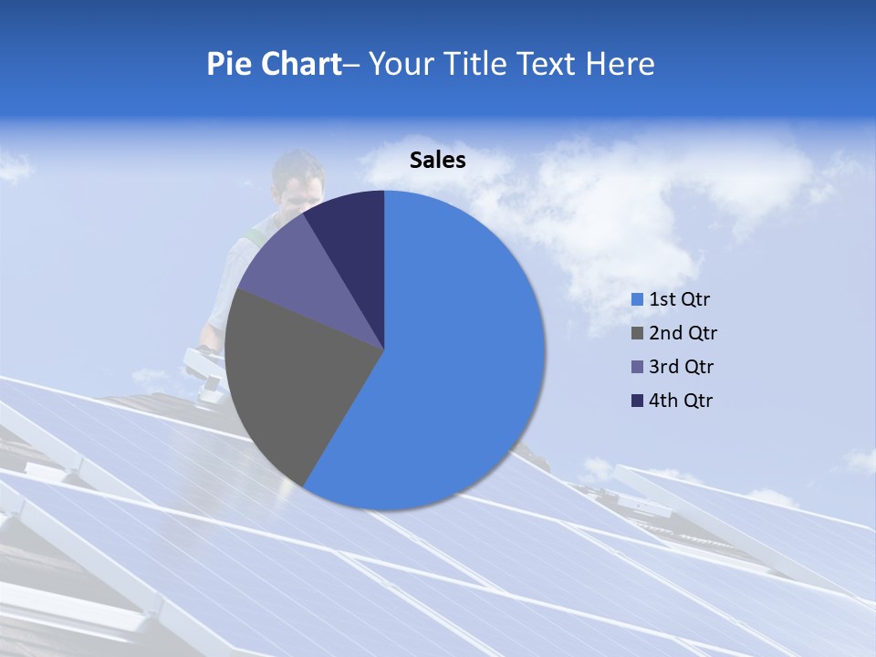 Green Alternative Photovoltaic PowerPoint Template