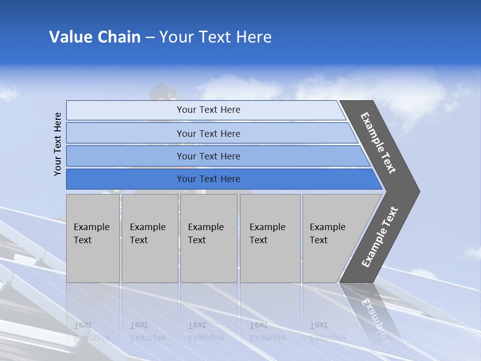 Green Alternative Photovoltaic PowerPoint Template