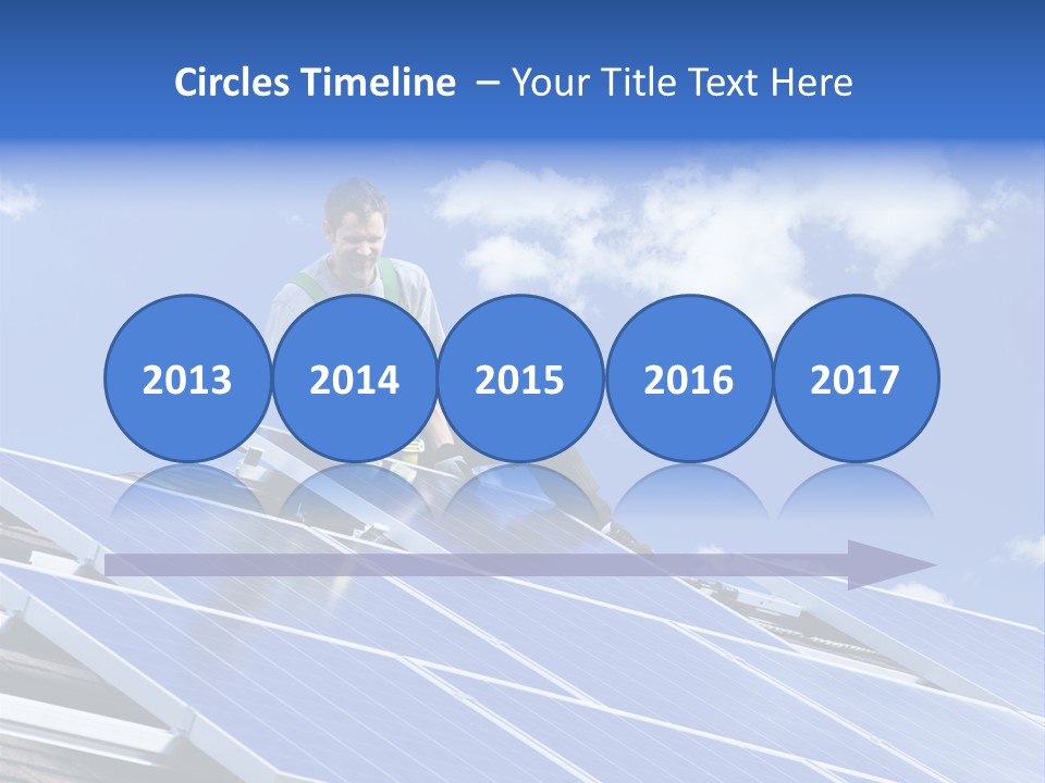 Green Alternative Photovoltaic PowerPoint Template