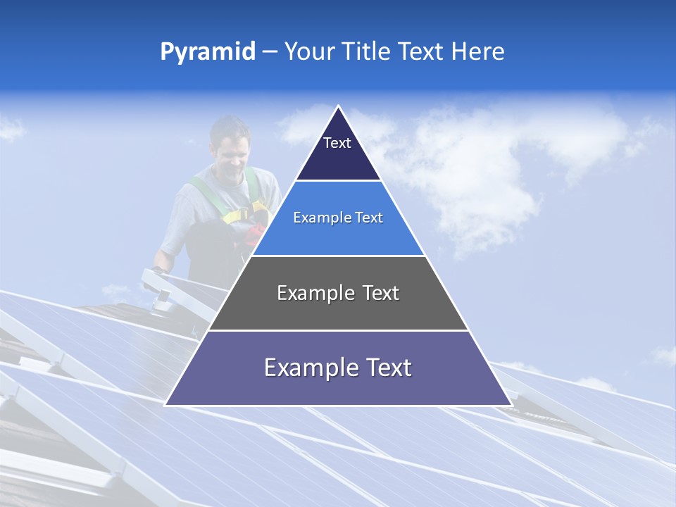 Green Alternative Photovoltaic PowerPoint Template