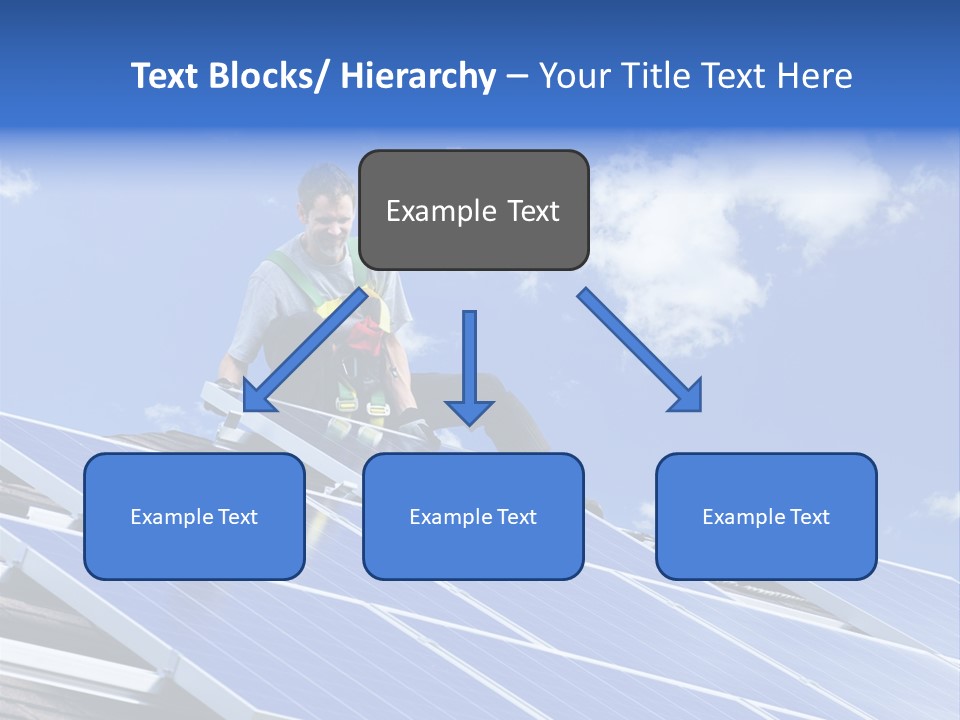 Green Alternative Photovoltaic PowerPoint Template