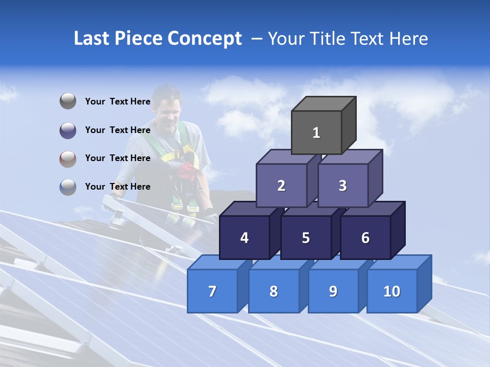 Green Alternative Photovoltaic PowerPoint Template