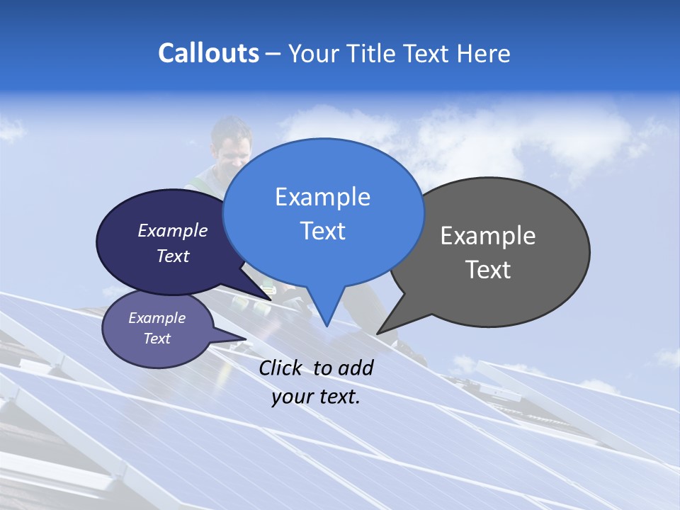Green Alternative Photovoltaic PowerPoint Template