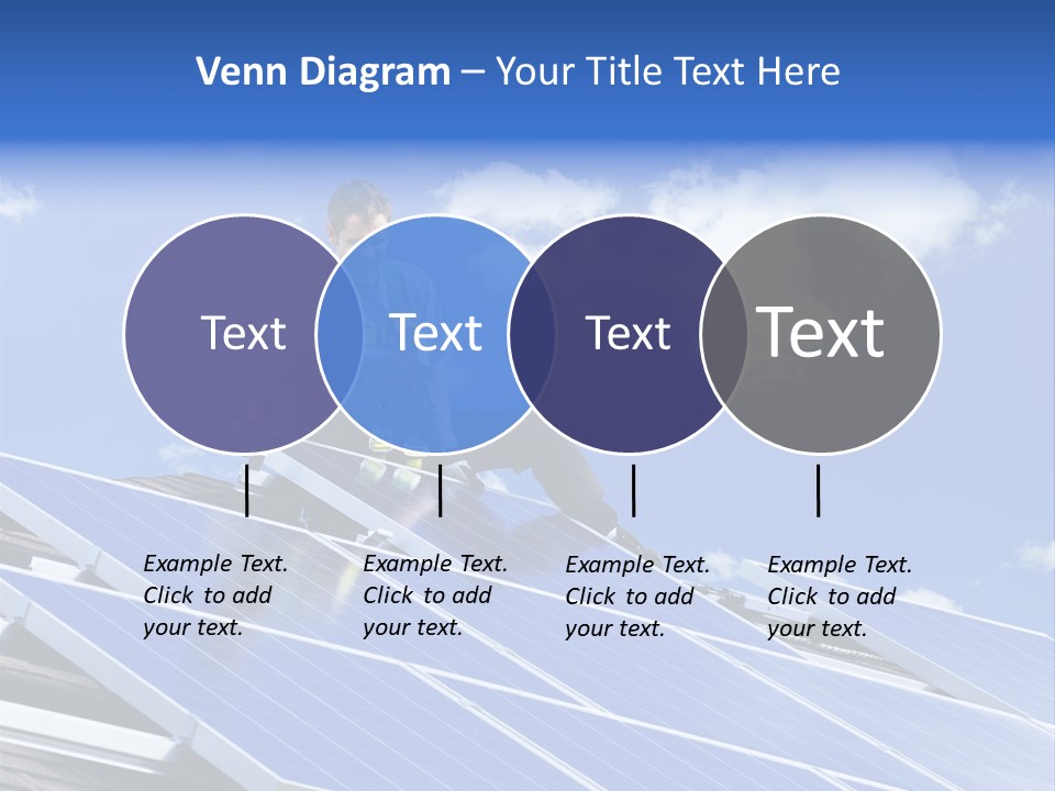 Green Alternative Photovoltaic PowerPoint Template