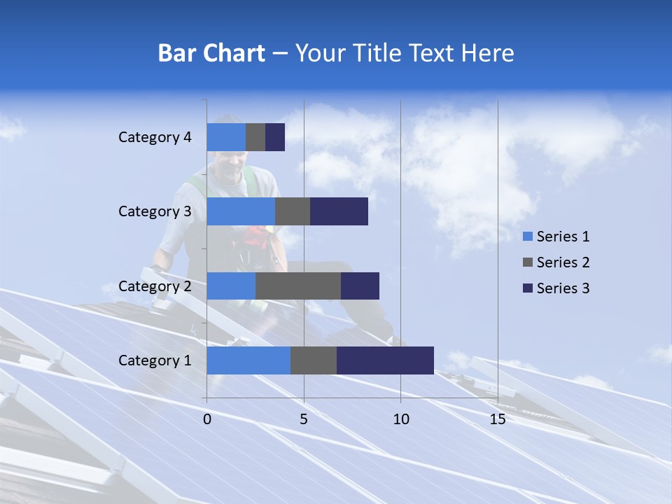 Green Alternative Photovoltaic PowerPoint Template