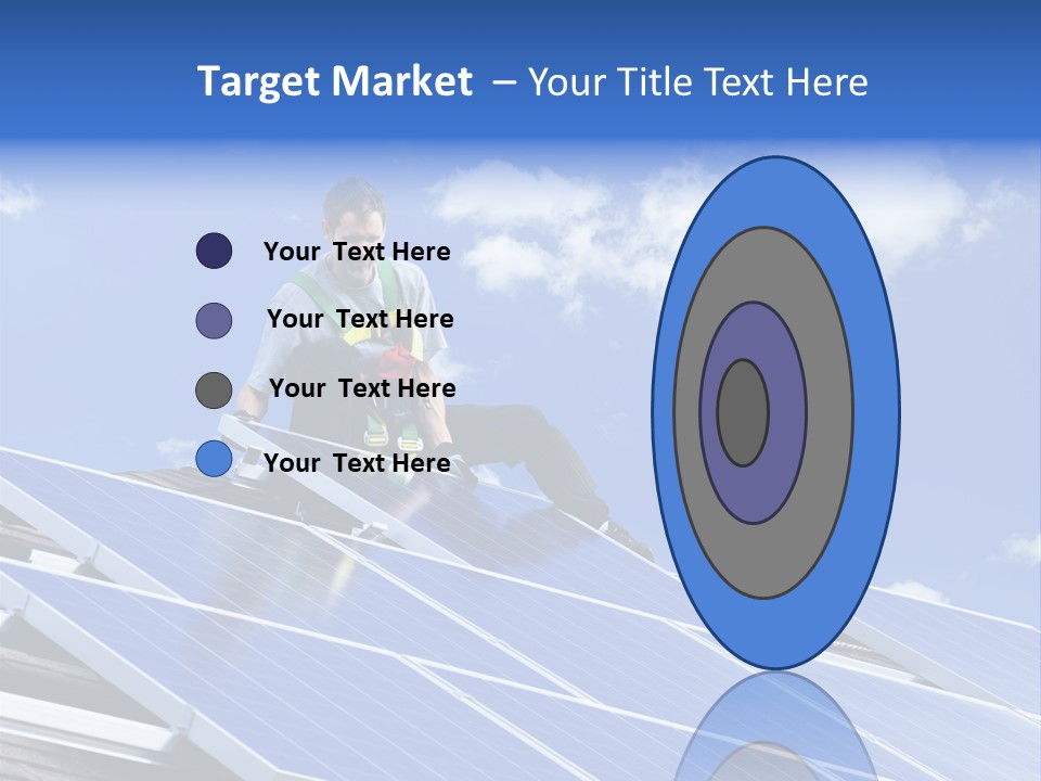 Green Alternative Photovoltaic PowerPoint Template