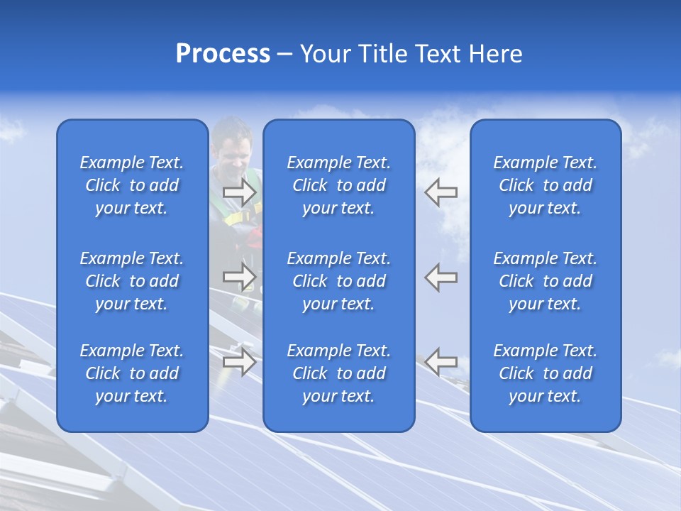 Green Alternative Photovoltaic PowerPoint Template