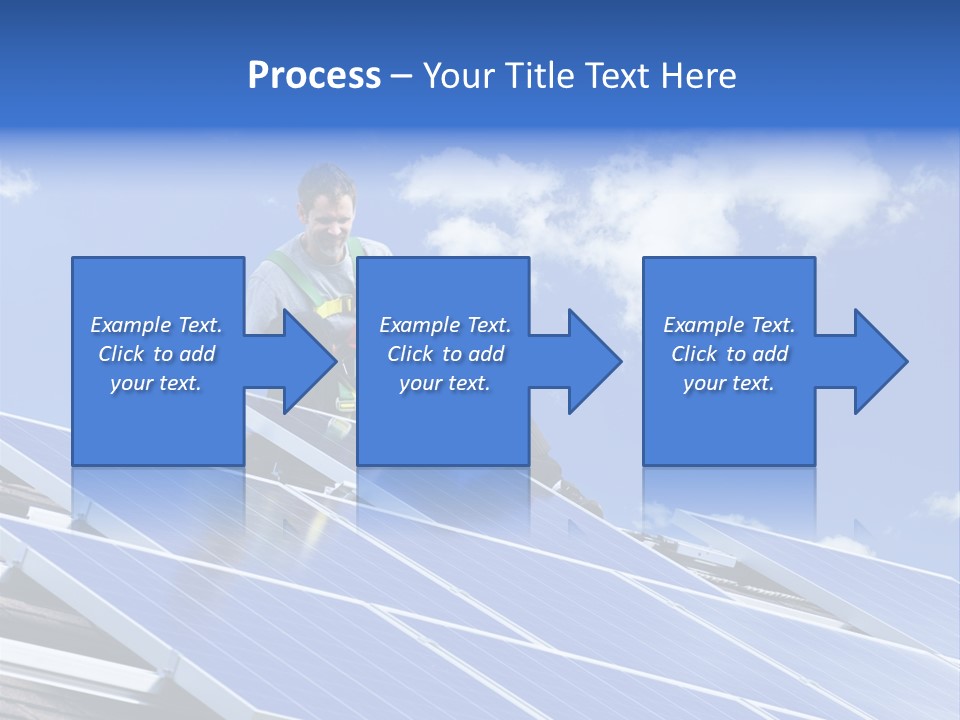 Green Alternative Photovoltaic PowerPoint Template