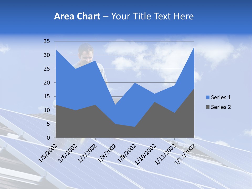 Green Alternative Photovoltaic PowerPoint Template