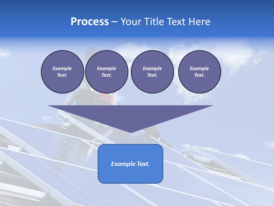 Green Alternative Photovoltaic PowerPoint Template