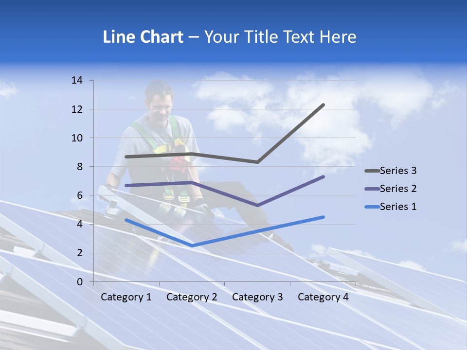 Green Alternative Photovoltaic PowerPoint Template