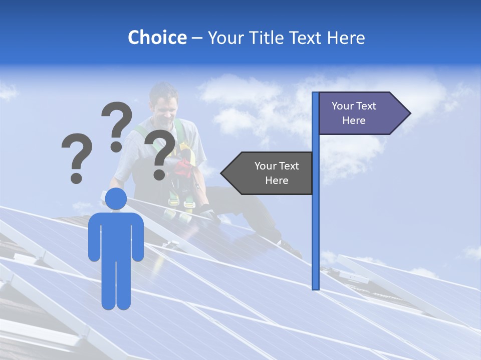 Green Alternative Photovoltaic PowerPoint Template
