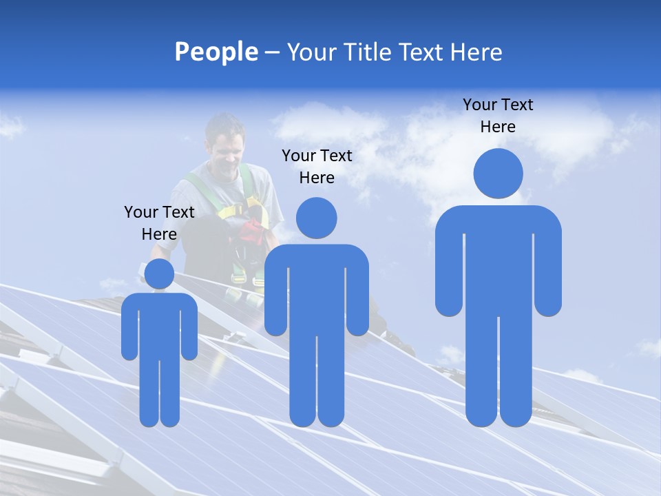 Green Alternative Photovoltaic PowerPoint Template