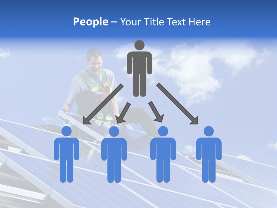 Green Alternative Photovoltaic PowerPoint Template