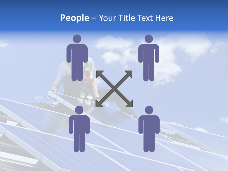 Green Alternative Photovoltaic PowerPoint Template