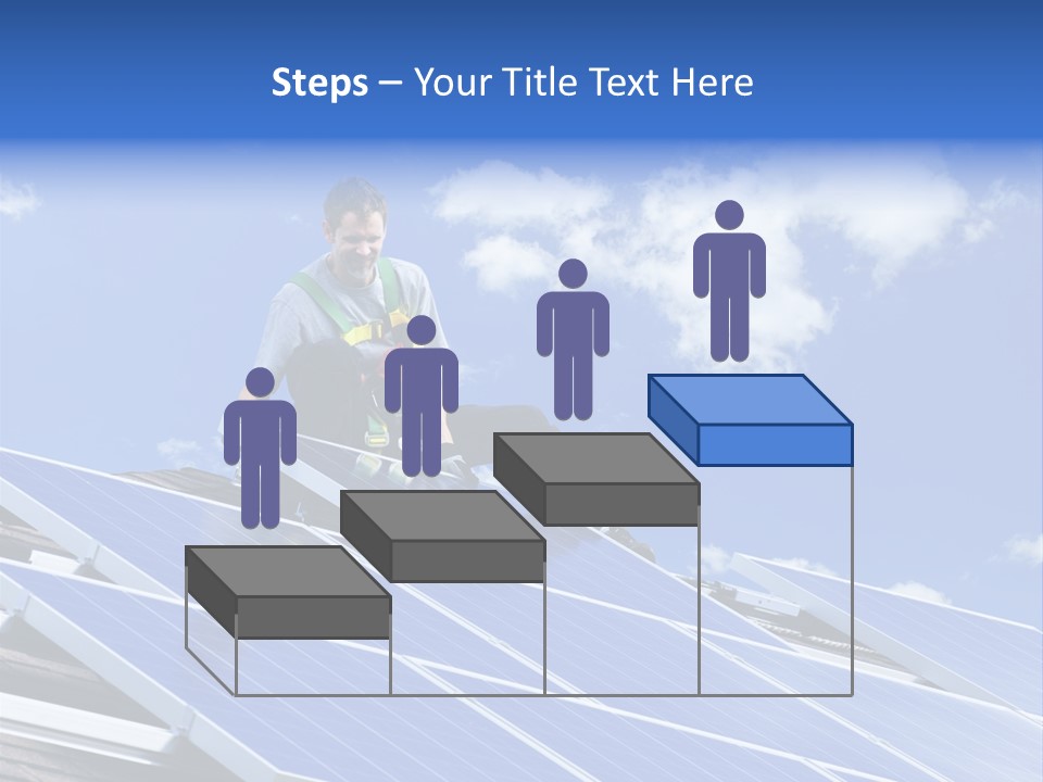 Green Alternative Photovoltaic PowerPoint Template