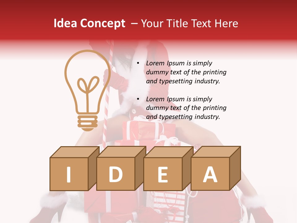 Celebration Woman Season PowerPoint Template