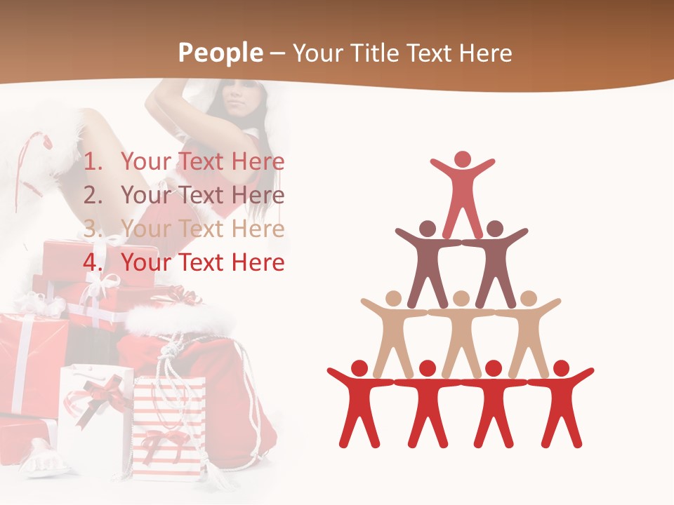 Face People Y PowerPoint Template