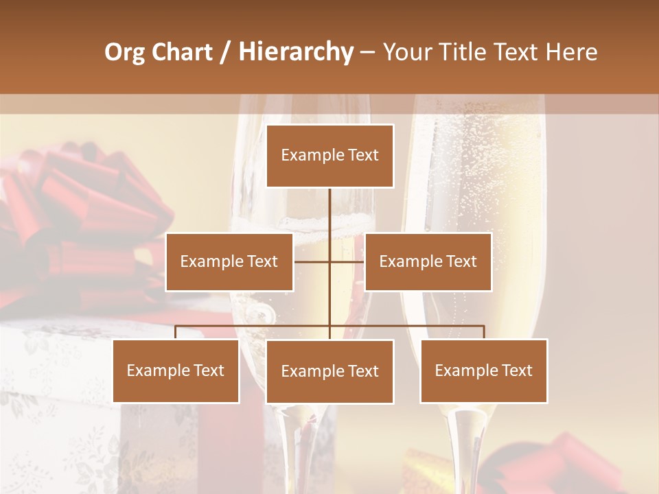 Life Love Champagne PowerPoint Template