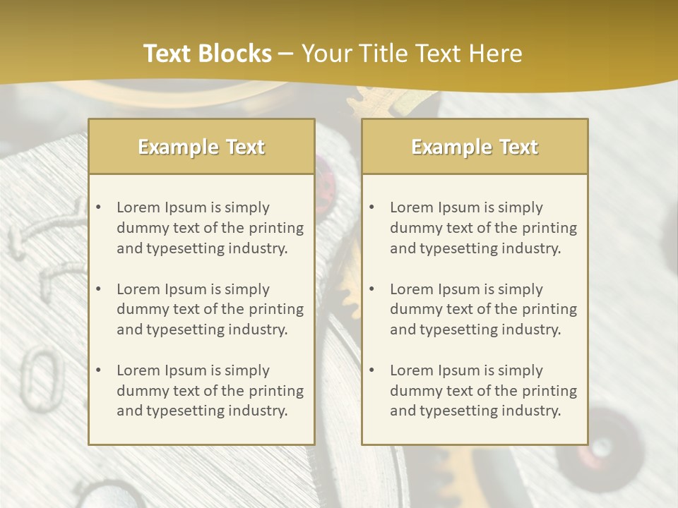 Time Circle Isolated PowerPoint Template