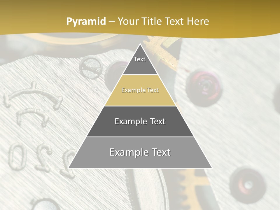 Time Circle Isolated PowerPoint Template