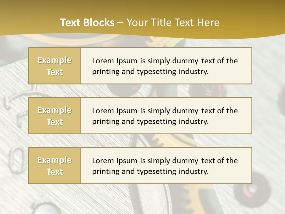 Time Circle Isolated PowerPoint Template