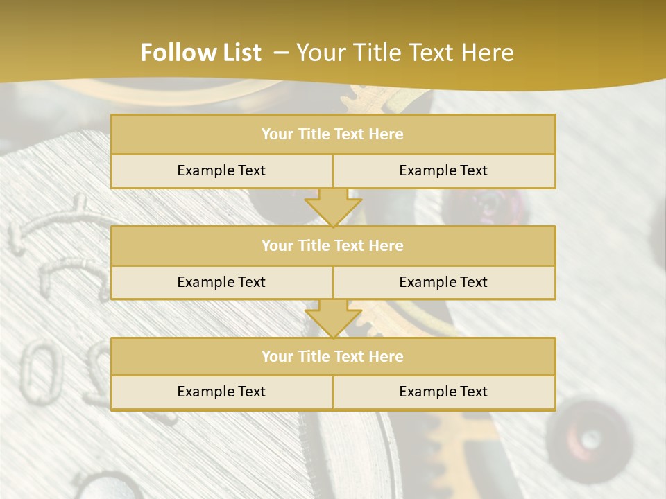 Time Circle Isolated PowerPoint Template