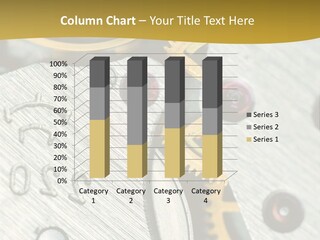 Time Circle Isolated PowerPoint Template