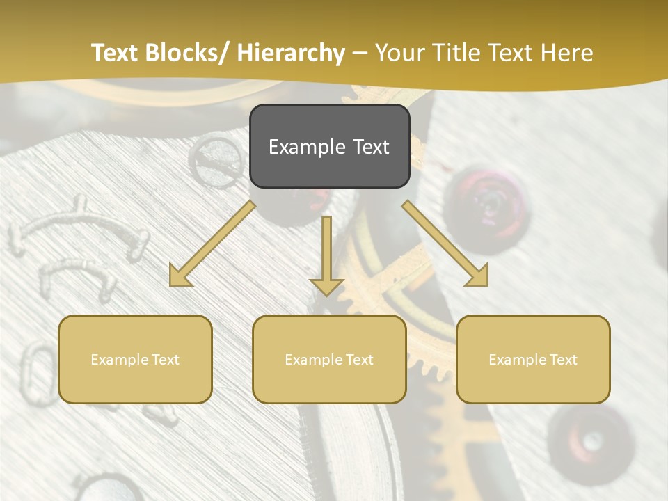 Time Circle Isolated PowerPoint Template