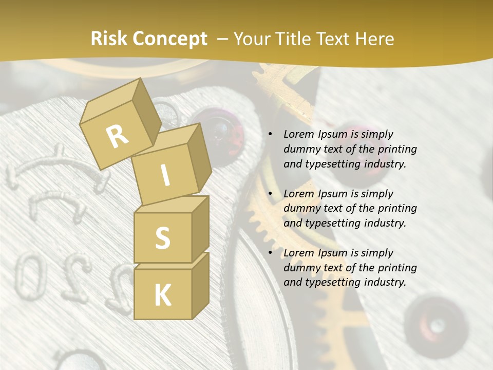 Time Circle Isolated PowerPoint Template