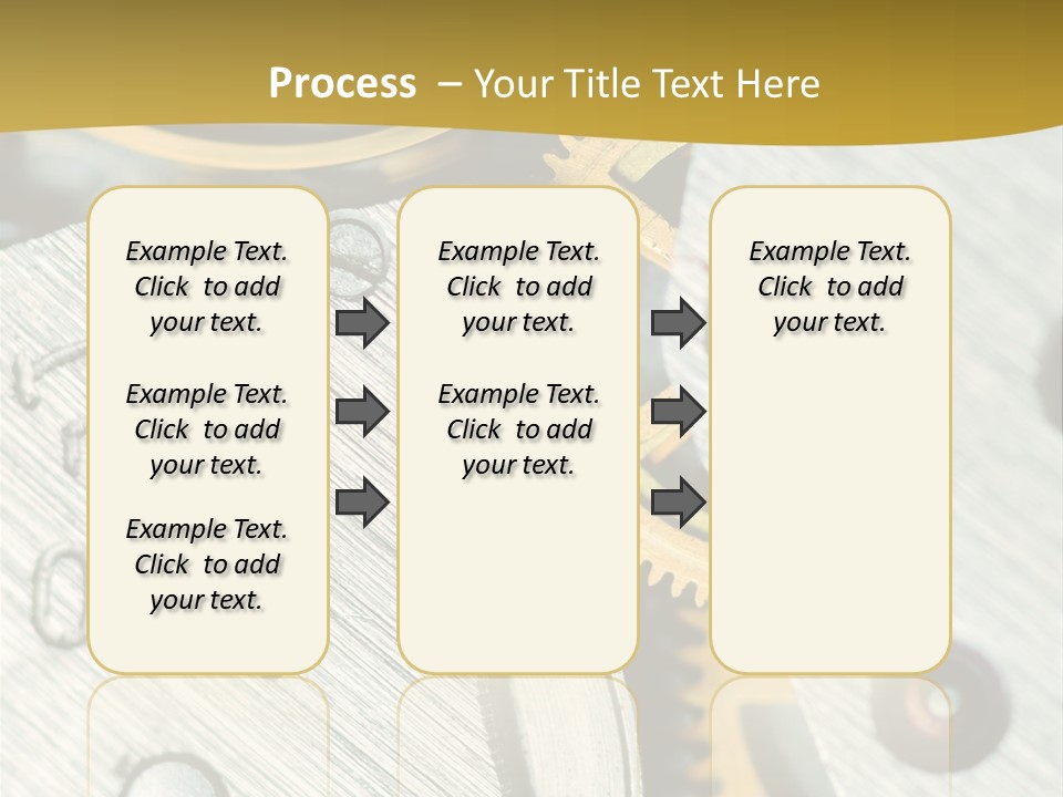 Time Circle Isolated PowerPoint Template