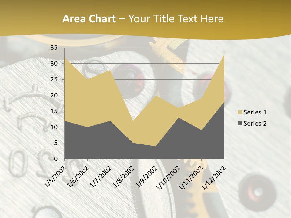 Time Circle Isolated PowerPoint Template