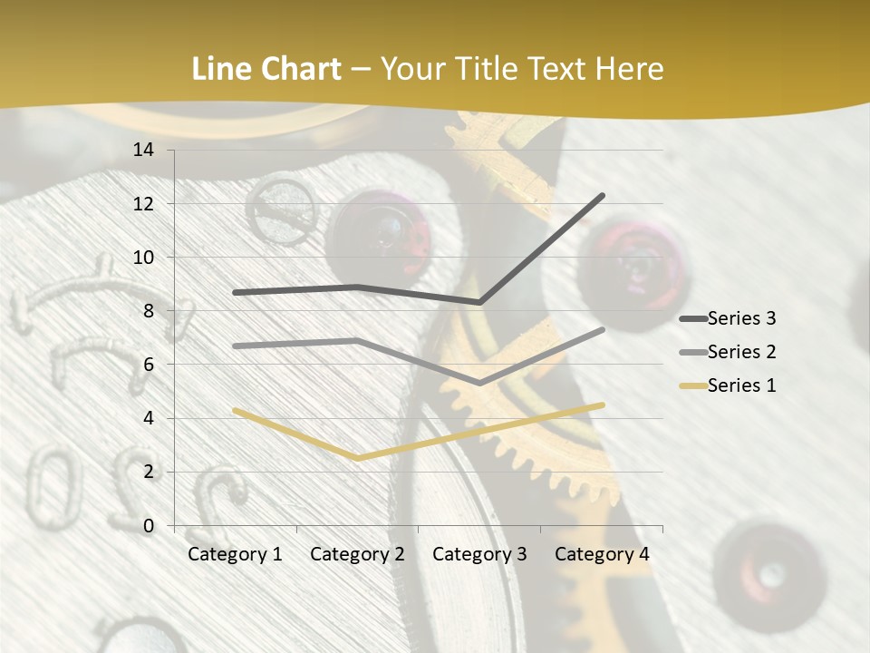 Time Circle Isolated PowerPoint Template