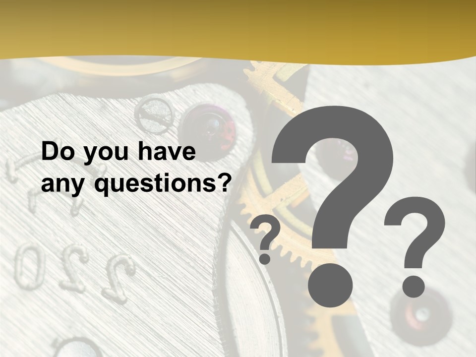 Time Circle Isolated PowerPoint Template