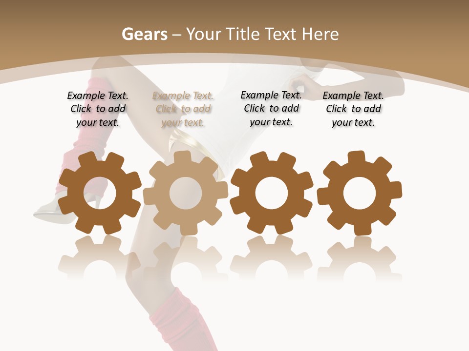 Team Boardroom Figure PowerPoint Template