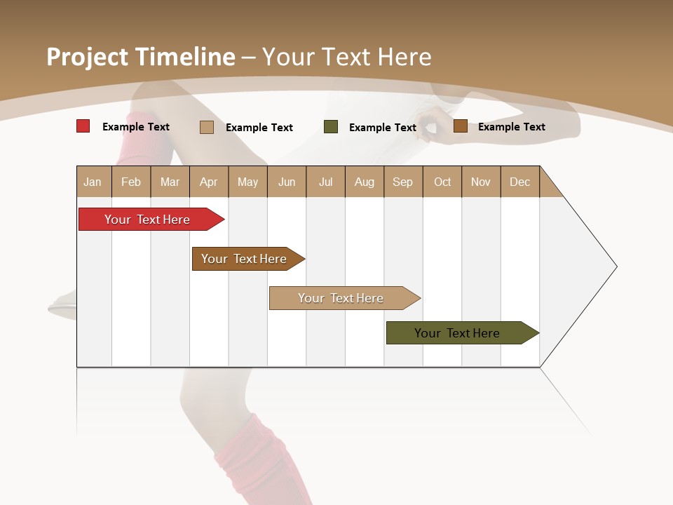Team Boardroom Figure PowerPoint Template