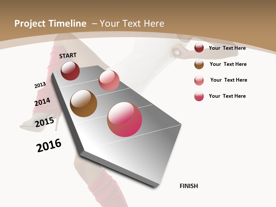 Team Boardroom Figure PowerPoint Template