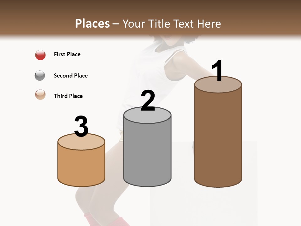 Teamwork Character Happy PowerPoint Template