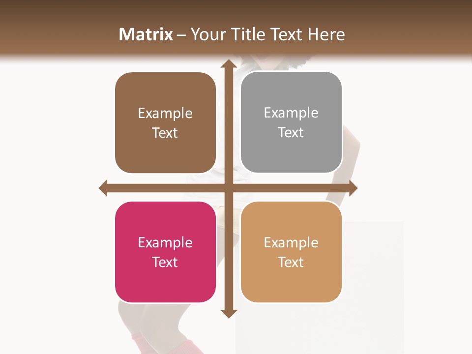 Teamwork Character Happy PowerPoint Template