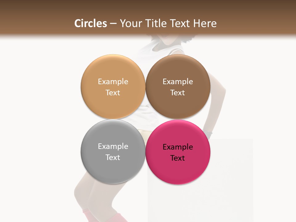 Teamwork Character Happy PowerPoint Template